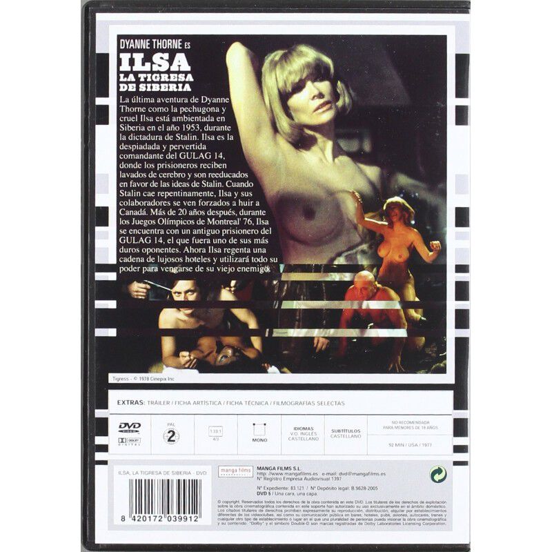 Ilsa: La Tigresa De Siberia [dvd] image number null
