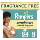 Pa&ntilde;ales Pampers Swaddlers Reci&eacute;n Nacido 84 Unidades Sin Fragancia