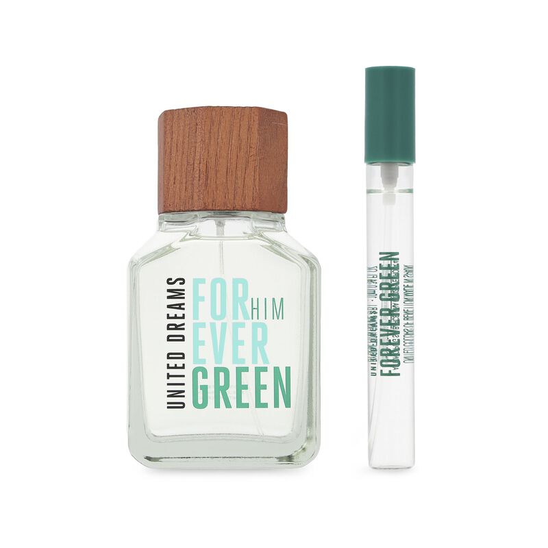 Set Benetton United Dreams Forever Green 2pzs F... image number null