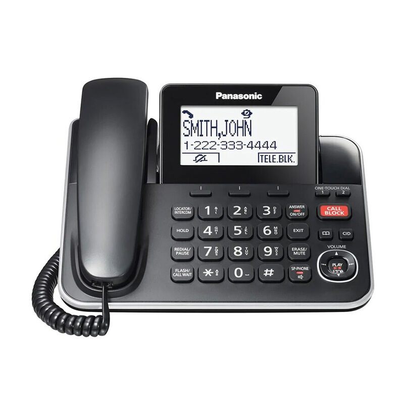 Tel&eacute;fono Inal&aacute;mbrico Panasonic Dos Ext KX-TGF87... image number null
