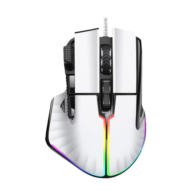 Mouse Gamer Game Factor &Oacute;ptico Mog602-wh Al&aacute;mbr... image number null