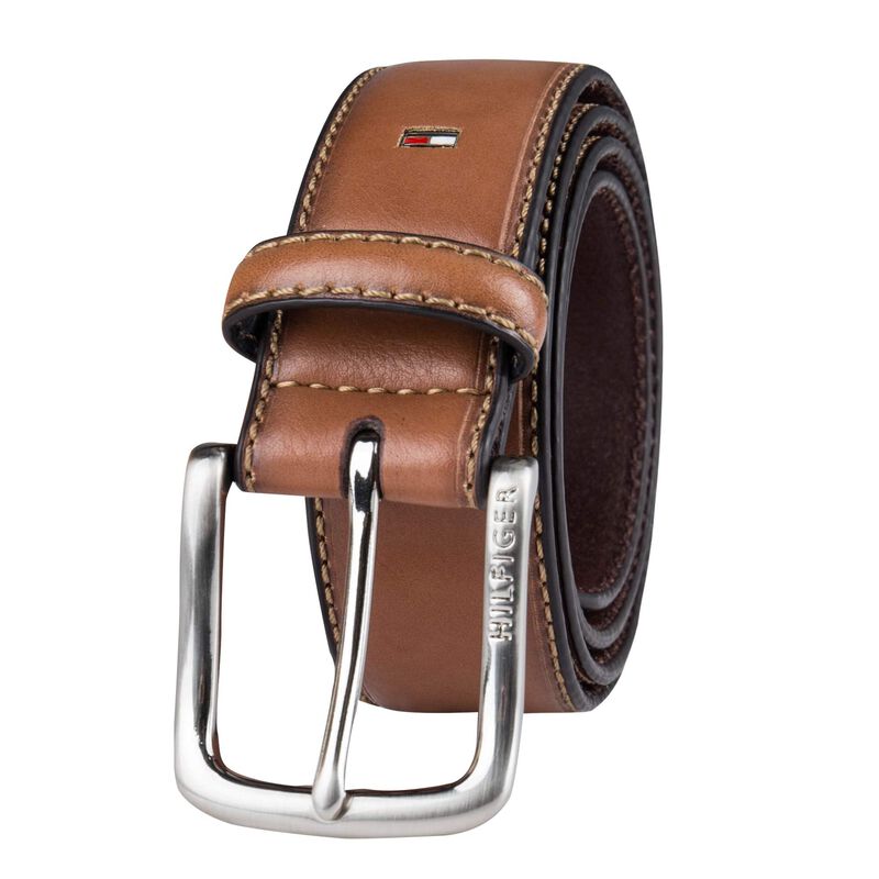 Cintur&oacute;n Casual Tommy Hilfiger Con Logotipo Mar... image number null