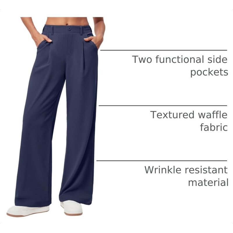 Pantalones de Trabajo Ewedoos - Pieza Wide Leg ... image number null