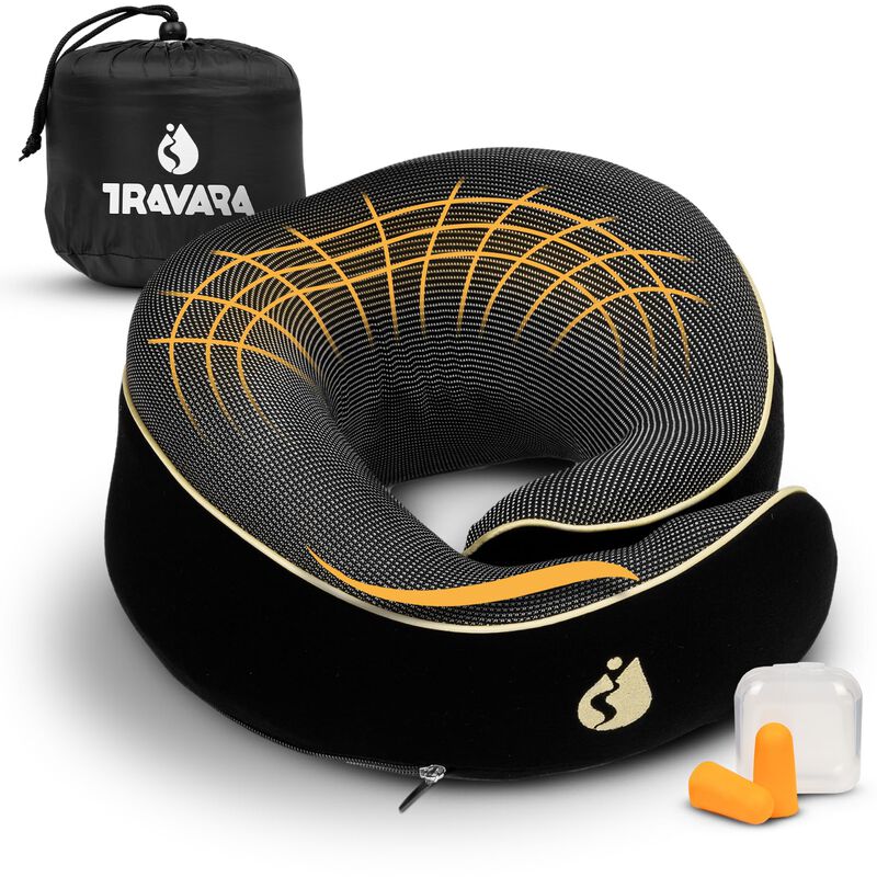 Almohada De Viaje Travara Airplane Con Soporte ... image number null