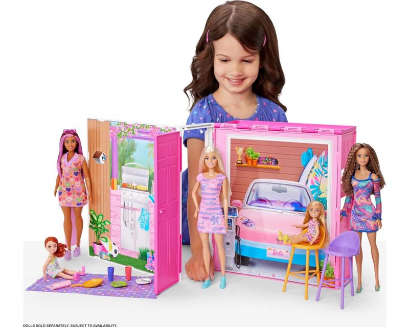 Barbie Casa Glam con Mu&ntilde;eca HRJ77 image number null
