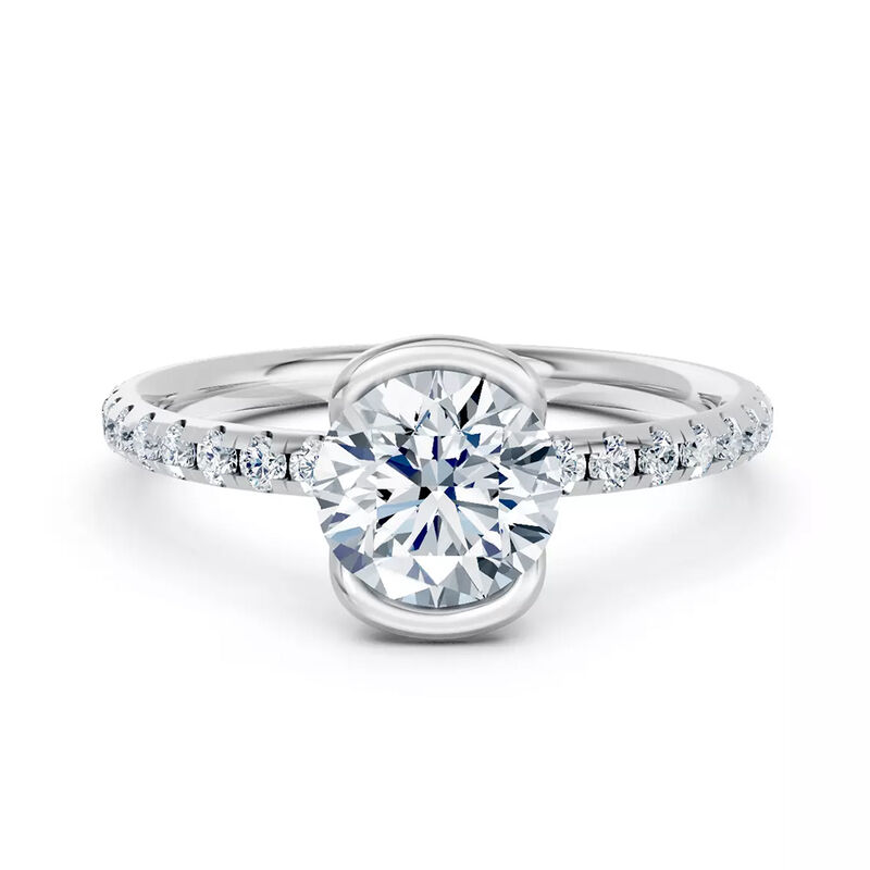Anillo De Compromiso - Pav&eacute; - Amore608-rd-cz image number null