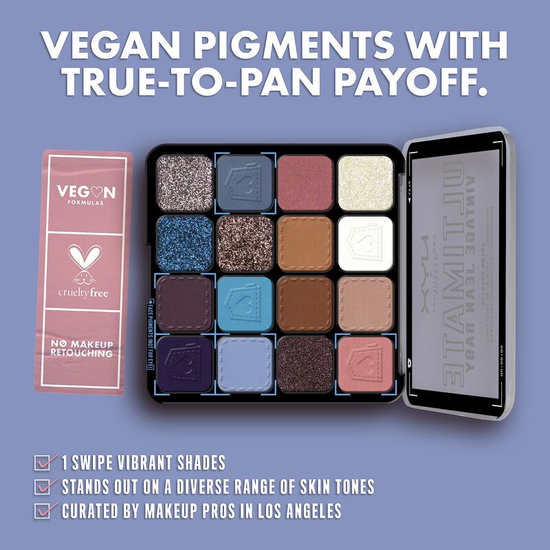 Paleta De Sombras De Ojos Nyx Professional Make... image number null