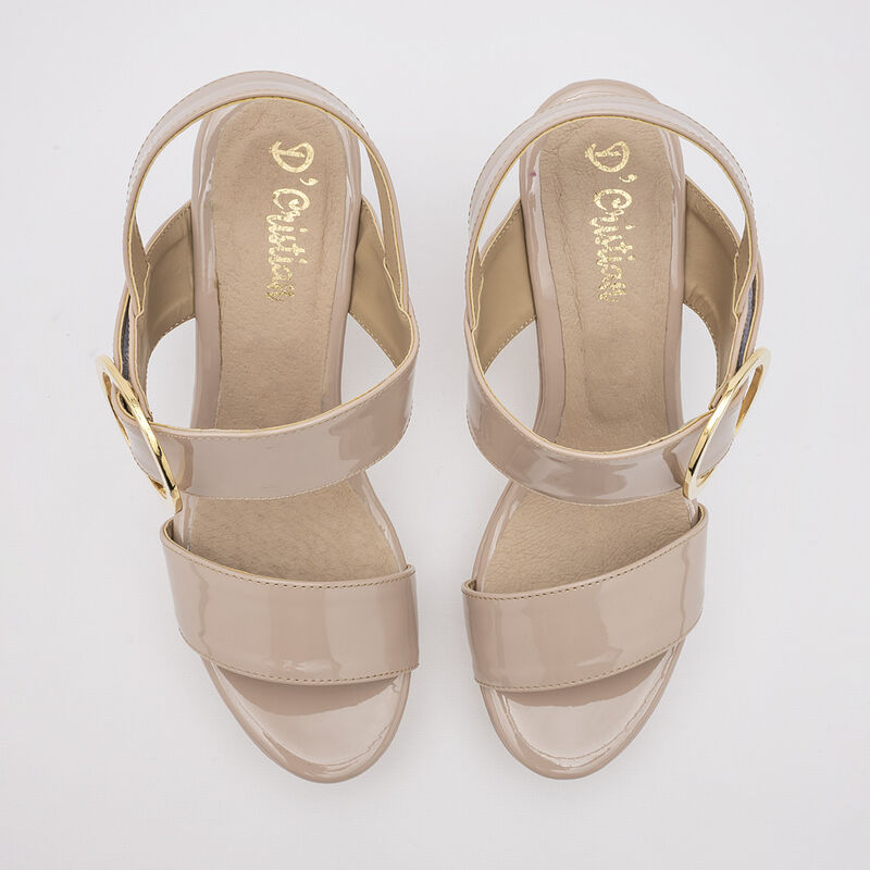 D'Cristian Zapatos para mujer beige image number null