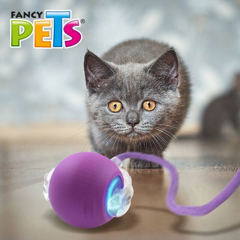 Fancy Pets. Pelota para Gato con Luz y Movimien... image number null