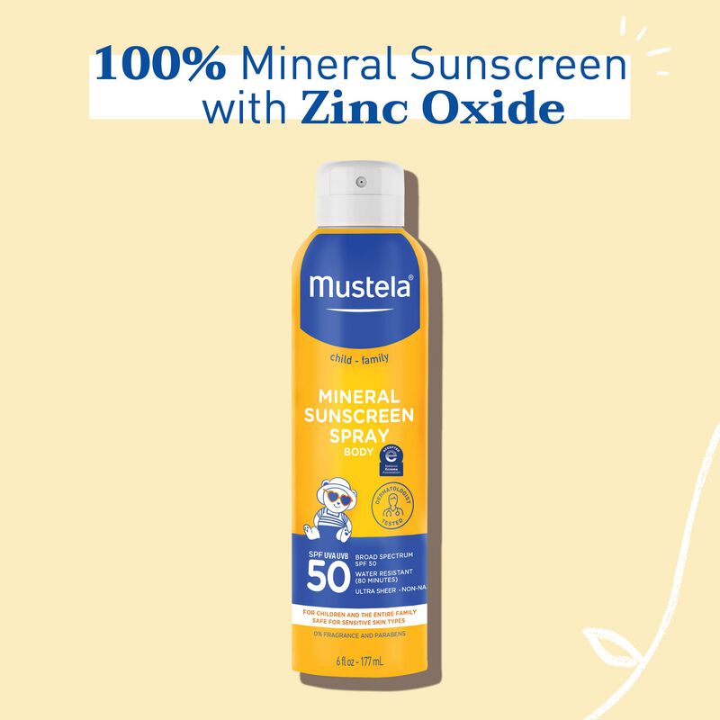Protector Solar En Aerosol Mustela Baby Spf 50 ... image number null