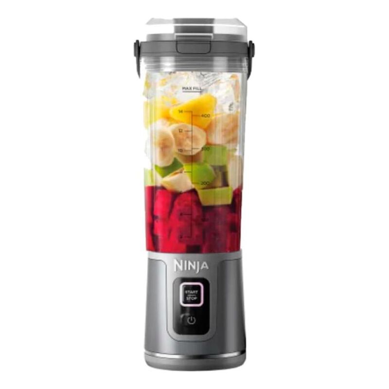 Licuadora Ninja Port&aacute;til 470ml Grisl Recargable... image number null