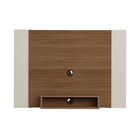 Panel Para Tv Bertolini Cine Hasta 40 Pulgadas Cedro Off White