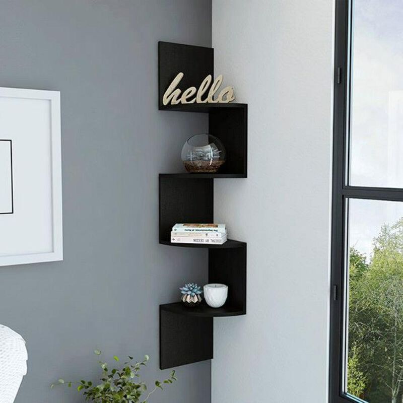 Repisa Rosset, Wengue Virtual Muebles image number null