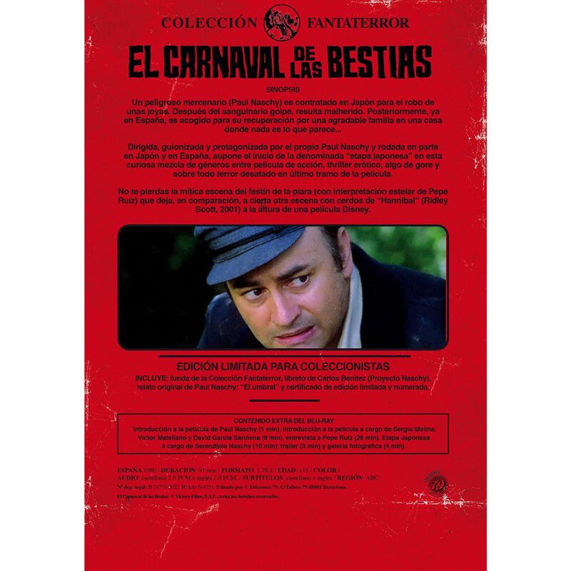 El carnaval de las bestias -Colecci&oacute;n Fantaterr... image number null