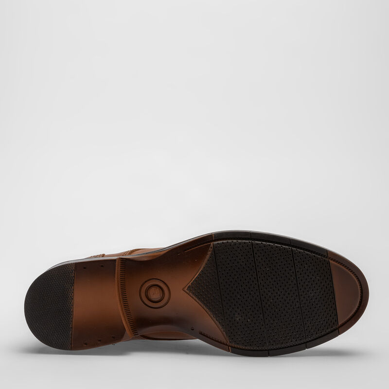 Audaz Zapato Casual De Piel Para Ni&ntilde;o Camel Cod... image number null