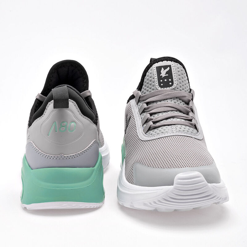 American Fire Tenis urbano para joven gris negr... image number null