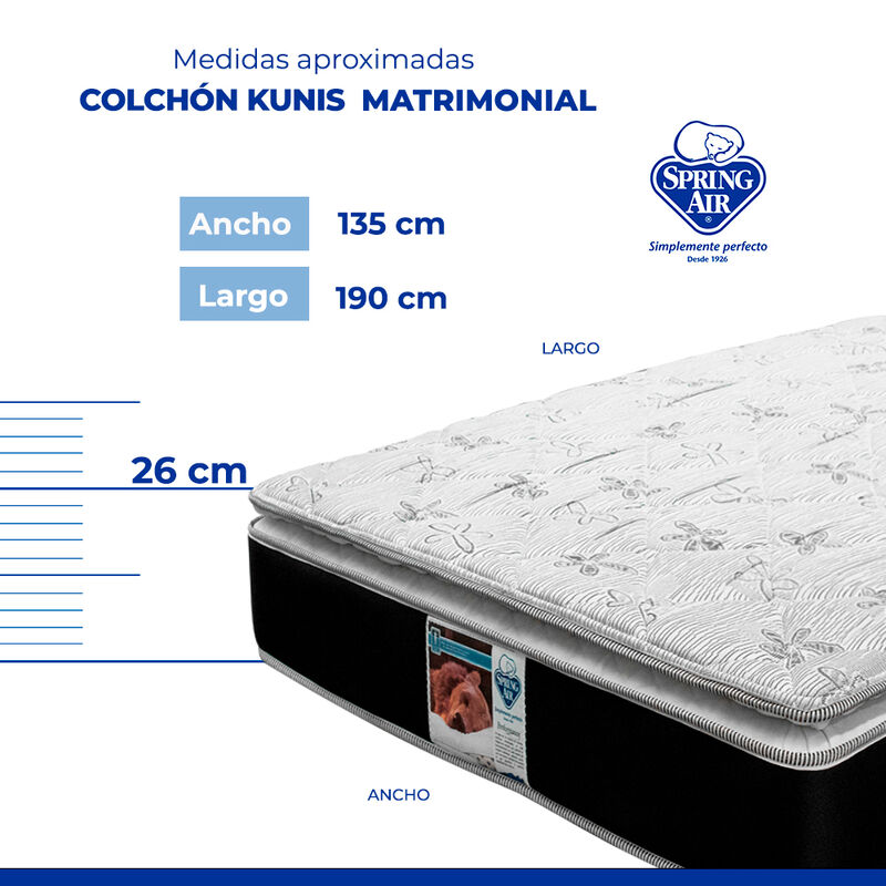 Colchón Matrimonial Spring Air Kunis image number null