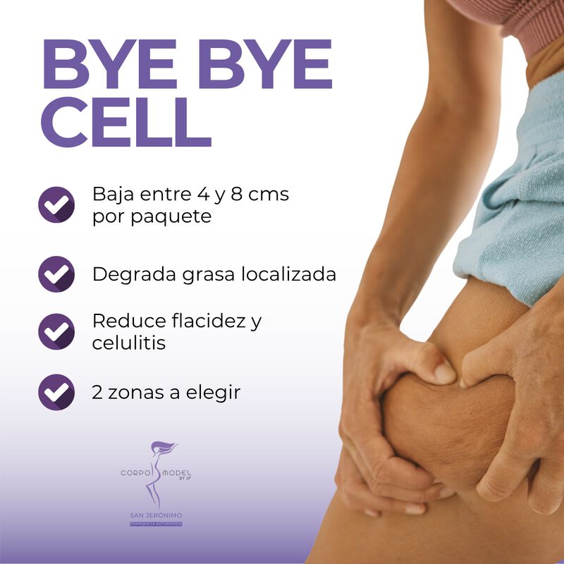 Bye Bye Cell (anticelulitis) 5 Citas image number null