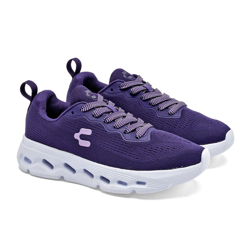 Charly Tenis Deportivo Morado Para Mujer 143553... image number null
