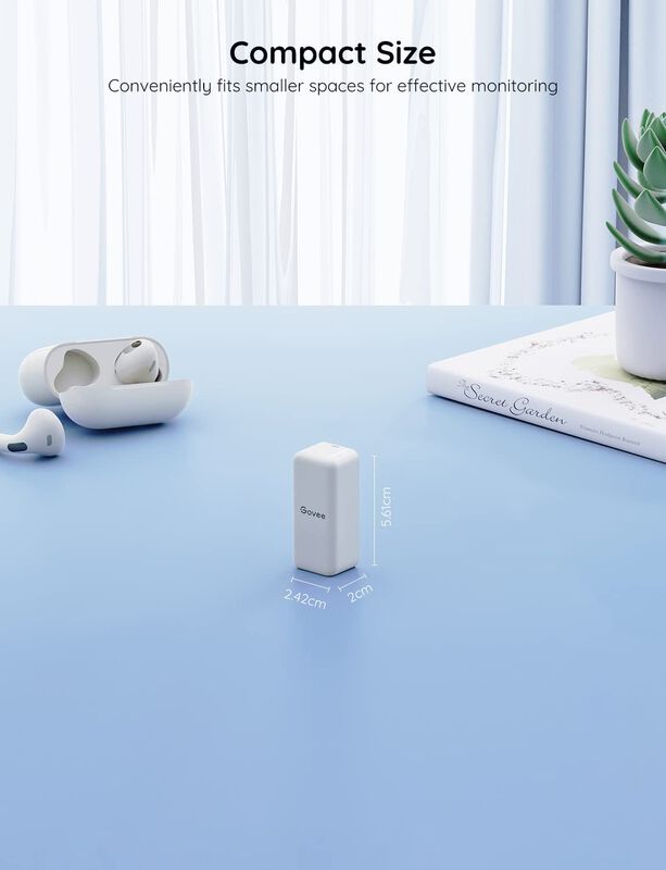 Higr&oacute;metro Wifi, Term&oacute;metro Govee H5100, Para I... image number null
