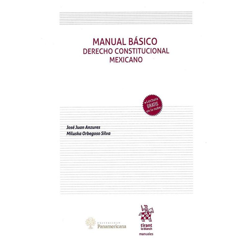 Manual B&aacute;sica Derecho Constitucional Mexicano, ... image number null