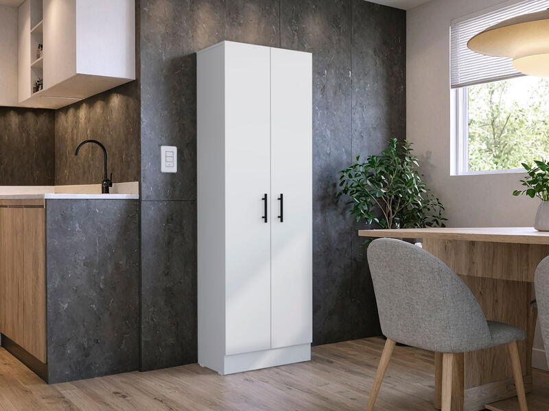 Alacena Multiusos 170 Blanco Virtual Muebles image number null