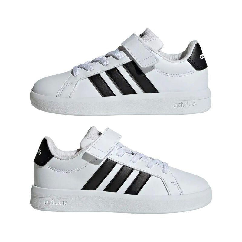 Tenis Adidas Grand Court 3.0 El C Para Ni&ntilde;os 16... image number null