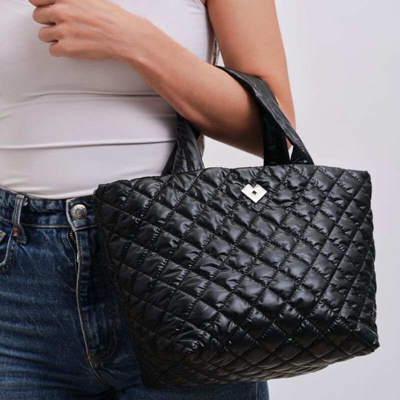 Bolsa Tipo Tote Bag Luckyly Luxe Crossbody Muje... image number null