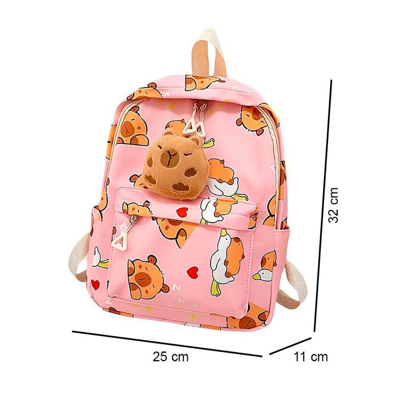 Mochila Capibara Rosa KINDER image number null
