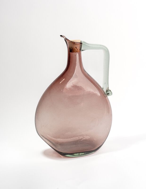 Licorera de Vidrio Soplado Amatista Marea Baja image number null