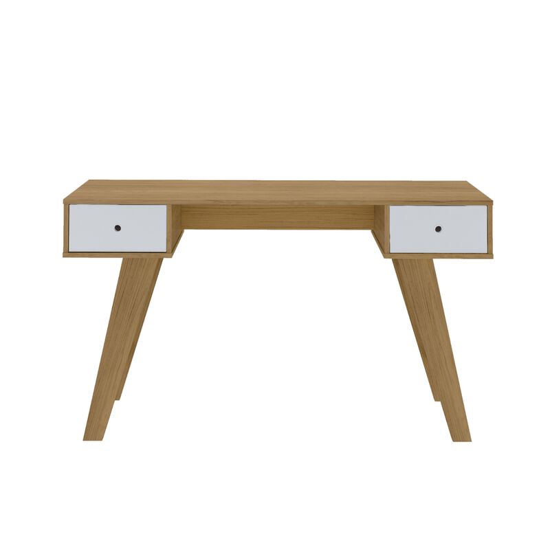 Escritorio Bertolini Paris Roble Blanco image number null