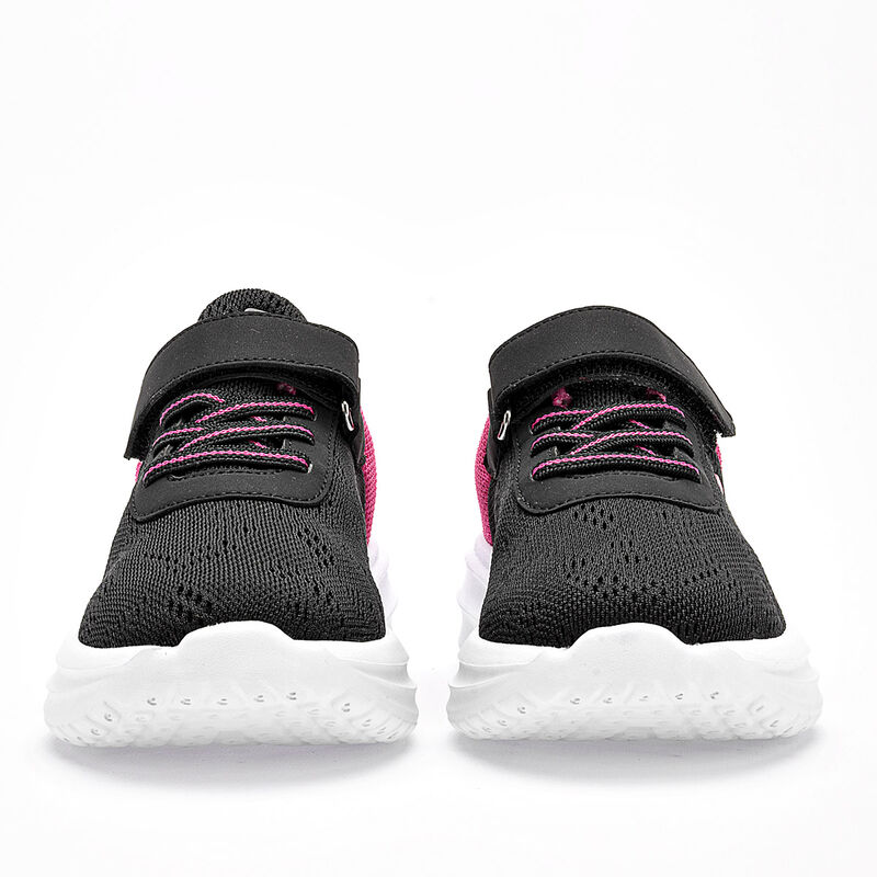 Charly tenis deportivo para ni&ntilde;a negro fucsia c... image number null