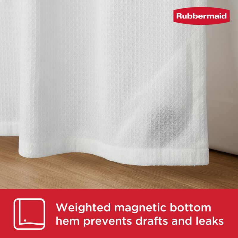 Forro De Ducha Rubbermaid 178x183 Cm Blanco Imp... image number null