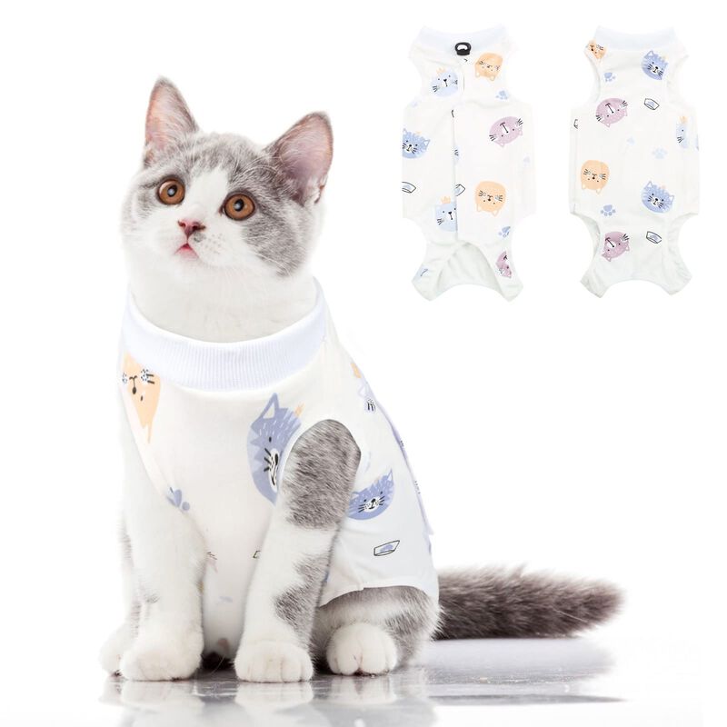 Traje De Recuperaci&oacute;n Para Gato Sunfura &ndash; Mono ... image number null