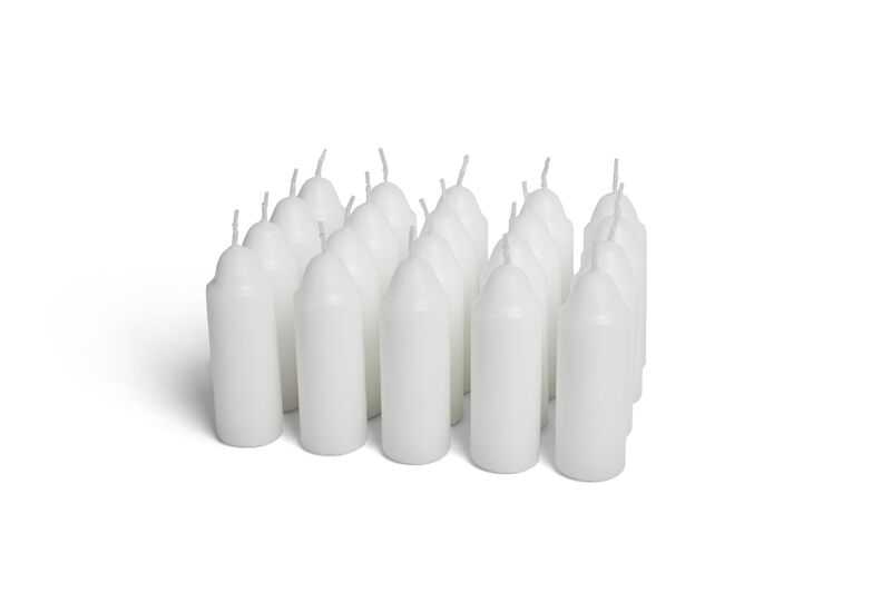 Faroles Blancos De 12 Horas Para Velas Uco De C... image number null
