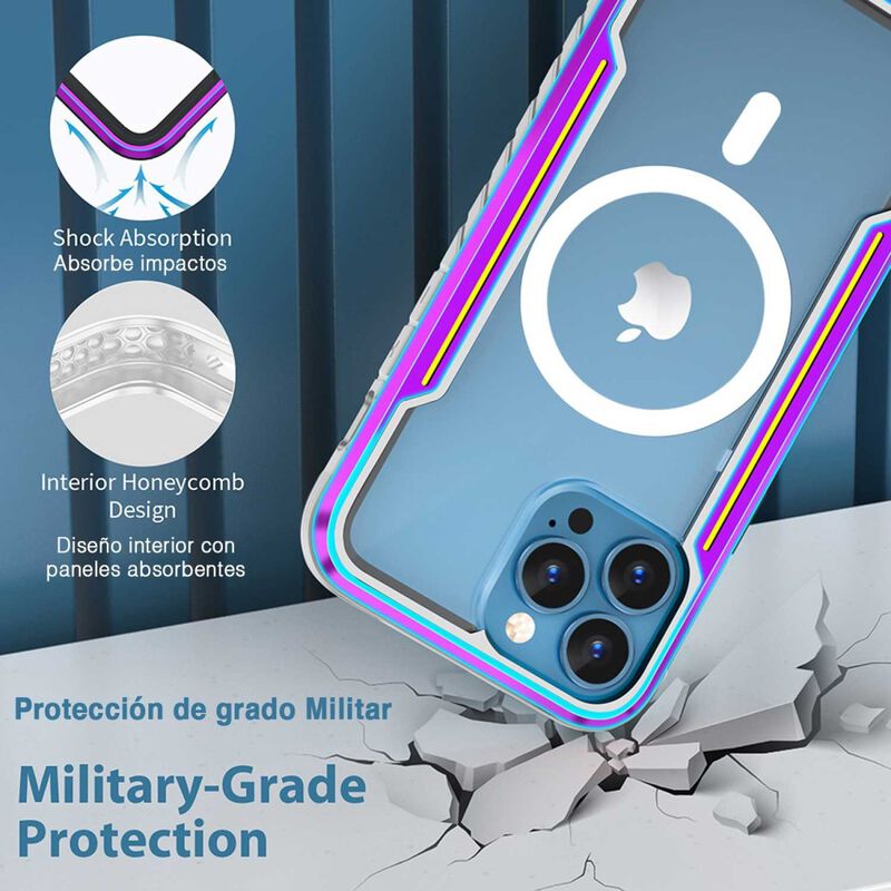 Funda Tekku Metal Mag Para Iphone 15 Pro Max image number null