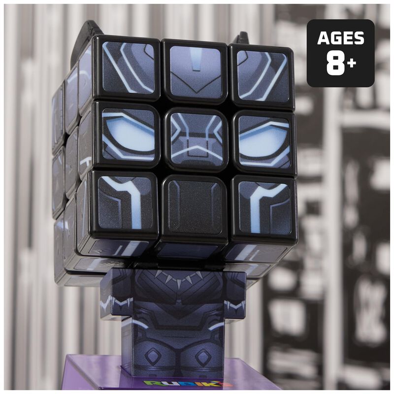 Juguete Coleccionable Rubik's Cube Black Panthe... image number null
