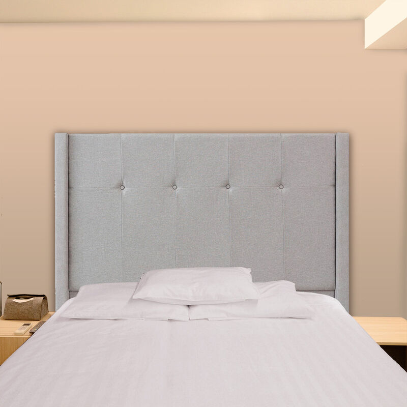 Cabecera Individual Dicasa Toledo Gris Claro image number null