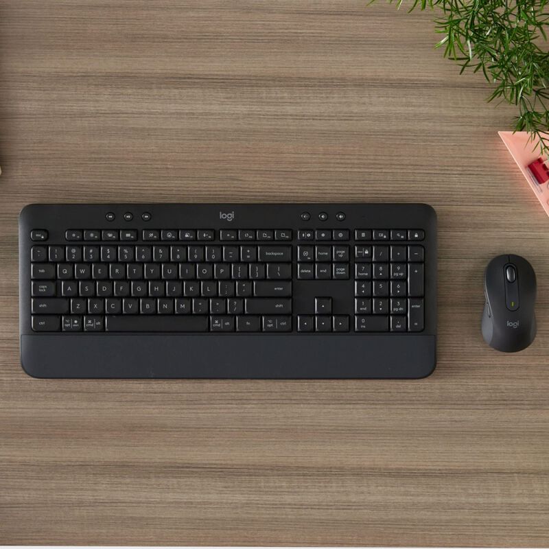 Combo De Rat&oacute;n Y Teclado Inal&aacute;mbricos Logitech ... image number null