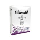 Sildenafil 100 Mg / 5 G 4 Sobre(s)