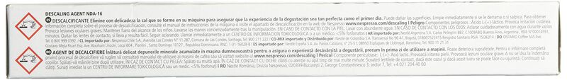 Soluci&oacute;n Desincrustante Nespresso, 100 Ml X 2 P... image number null