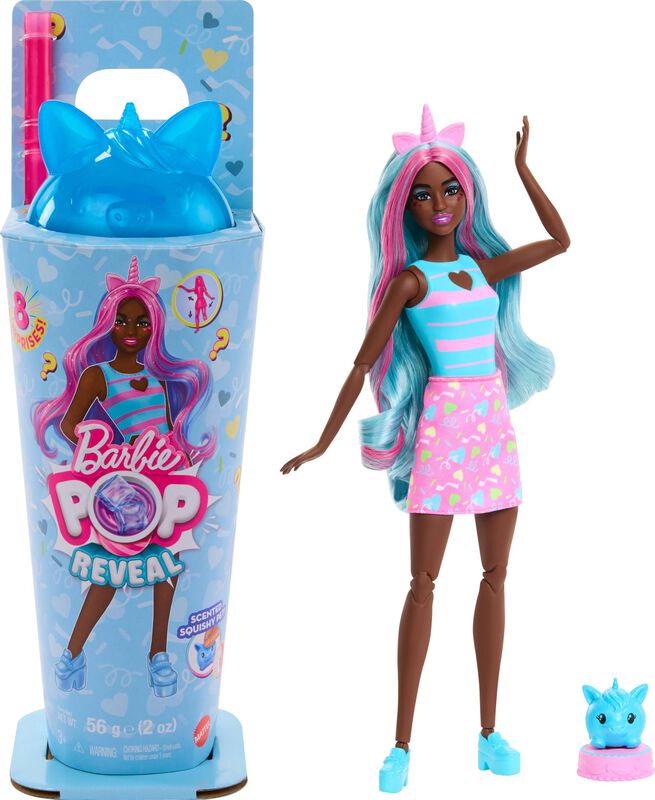 Mu&ntilde;eca Barbie Pop Reveal Shakes Series Con Acce... image number null