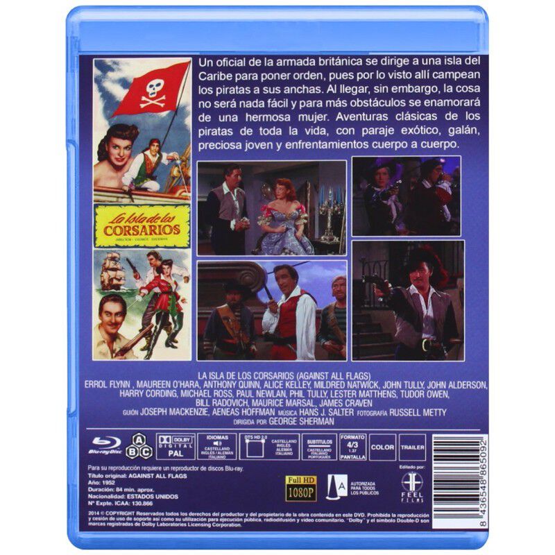 La Isla De Los Corsarios [blu-ray R] 1952 Contr... image number null