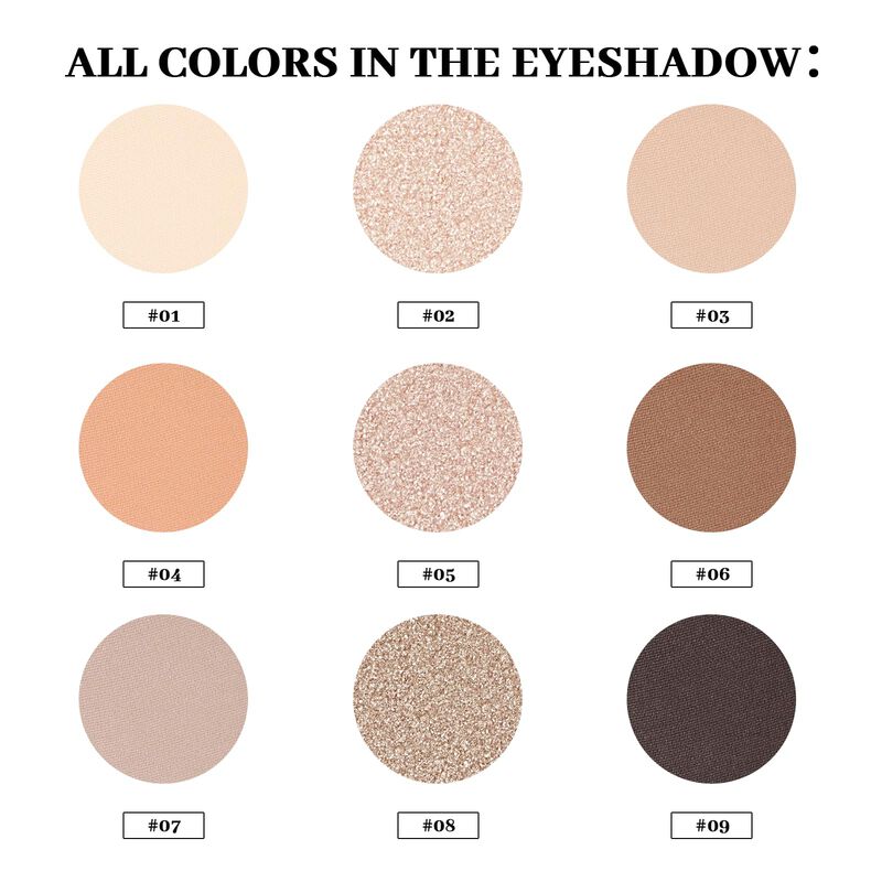 Paleta De Sombras Myster Rosey Nude Matte 9 Col... image number null