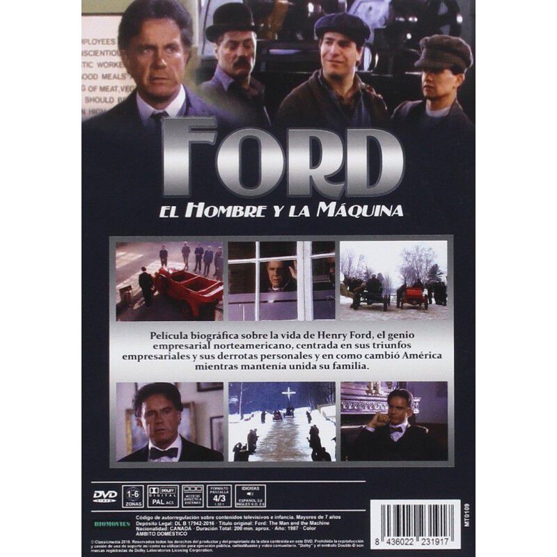 Ford: El Hombre Y La M&aacute;quina [dvd] (1987) Ford:... image number null