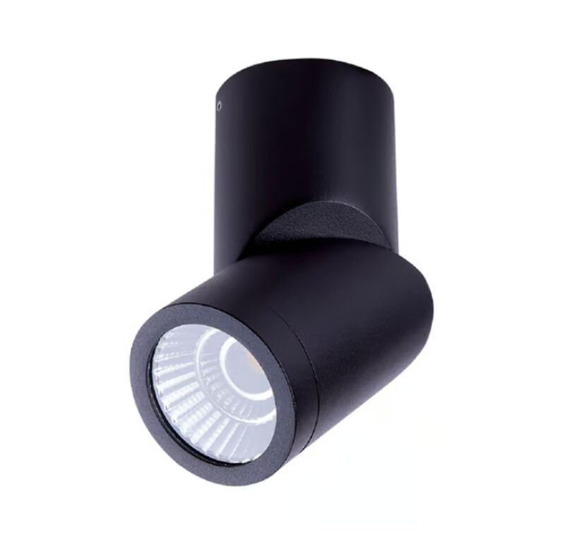 L&aacute;mpara Spot Sobreponer Interior Negro 6.5w Luz... image number null