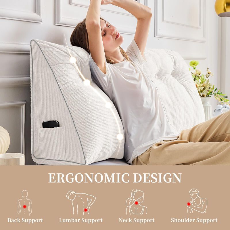 Almohada De Cabecera Sasttie Queen 150x51x25 Cm... image number null