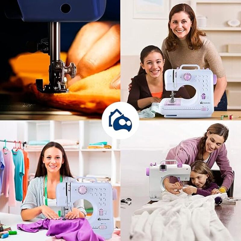 M&aacute;quina de Coser El&eacute;ctrica Mini Bluelander image number null