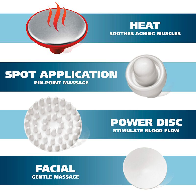 Masajeador Corporal Wahl Heat Therapy Con Cable... image number null