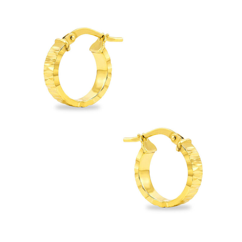 Arracadas 2begold Amarillo Diamantado (925+1/10... image number null